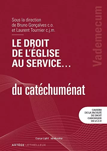 Le droit de l'Eglise au service du catchumnat