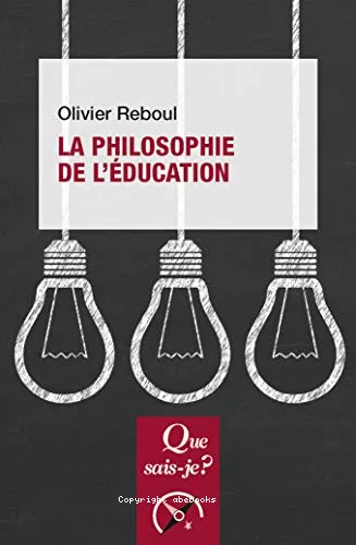 La philosophie de l'ducation