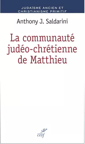 La communaut judo-chrtienne de Matthieu